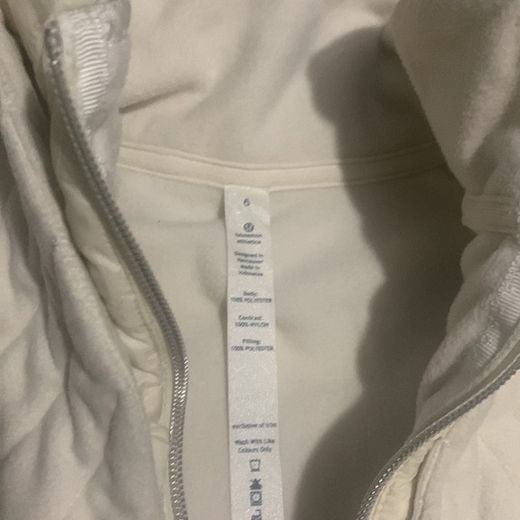 Lululemon fleece jacket size 6 - Picture 2 of 6